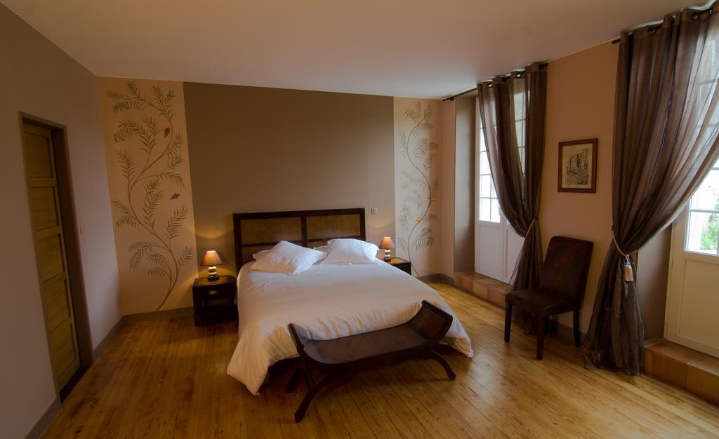 مبيت وإفطار Portets Chateau Beau-Site الغرفة الصورة