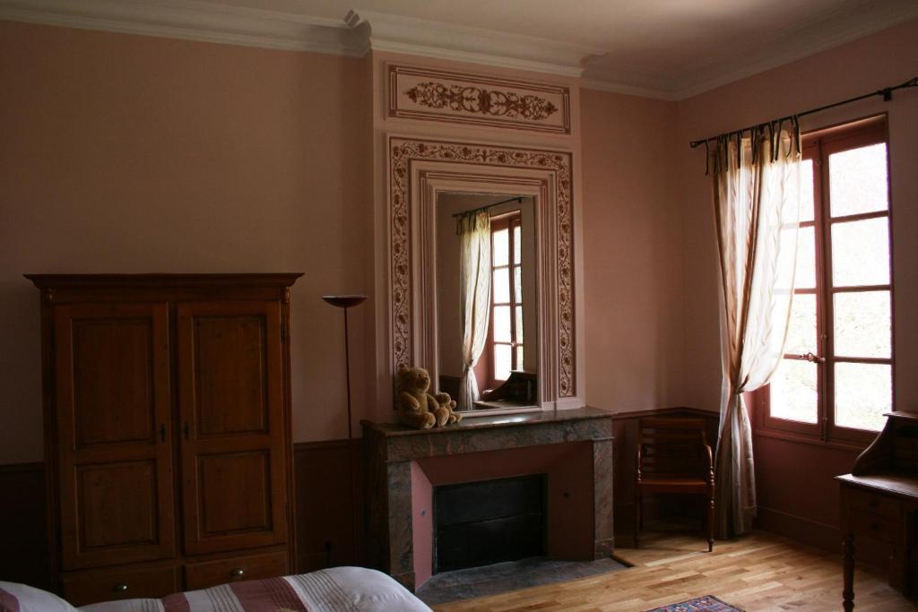 مبيت وإفطار Portets Chateau Beau-Site الغرفة الصورة